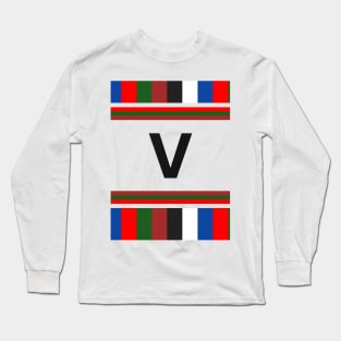 Black v letter Long Sleeve T-Shirt